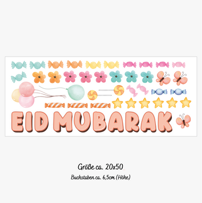 Türsticker/Wandsticker - Eid Mubarak