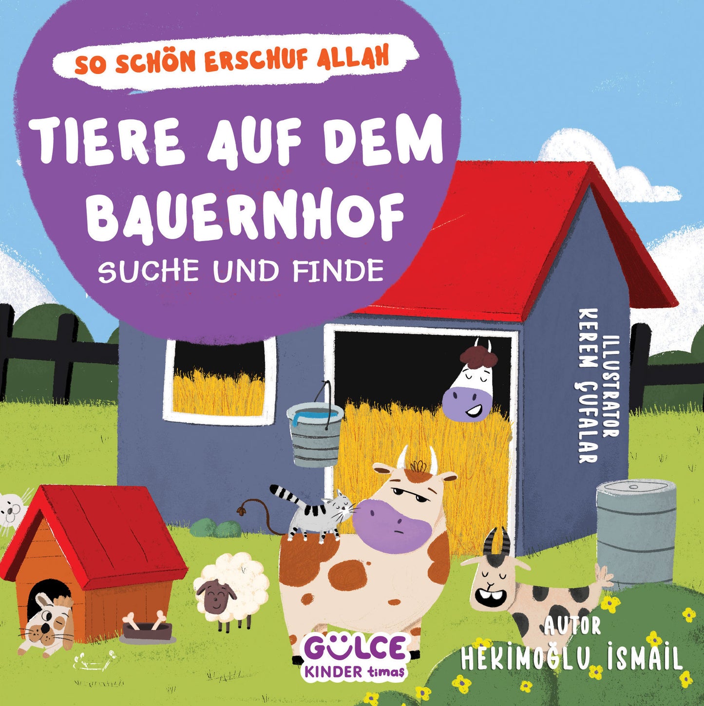 Tiere auf dem Bauernhof - suche & finde