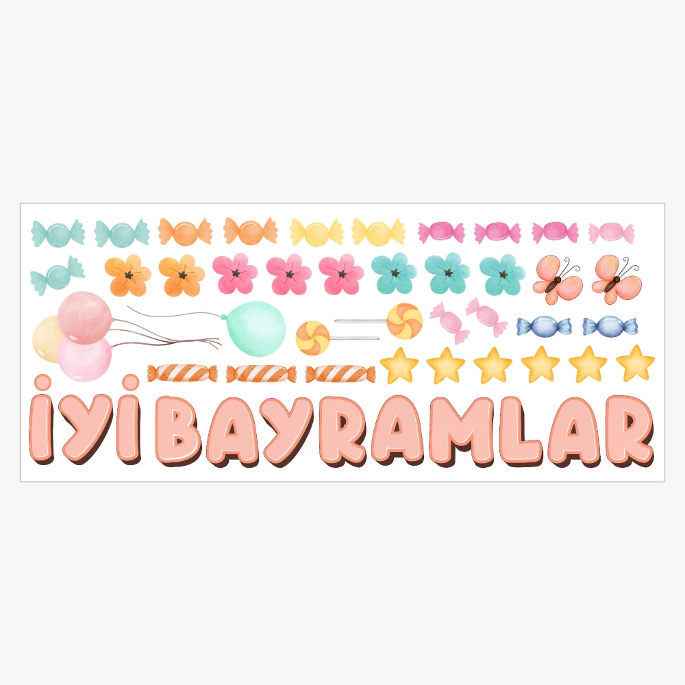 Türsticker/Wandsticker - Iyi Bayramlar