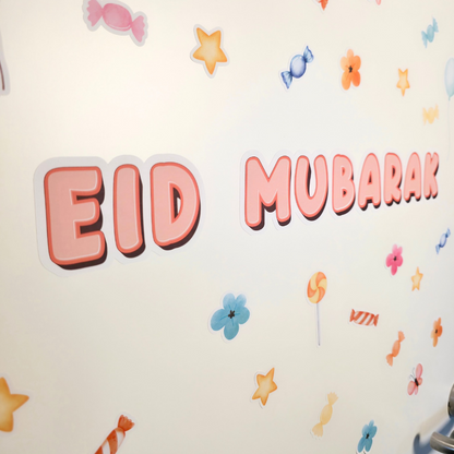 Türsticker/Wandsticker - Eid Mubarak