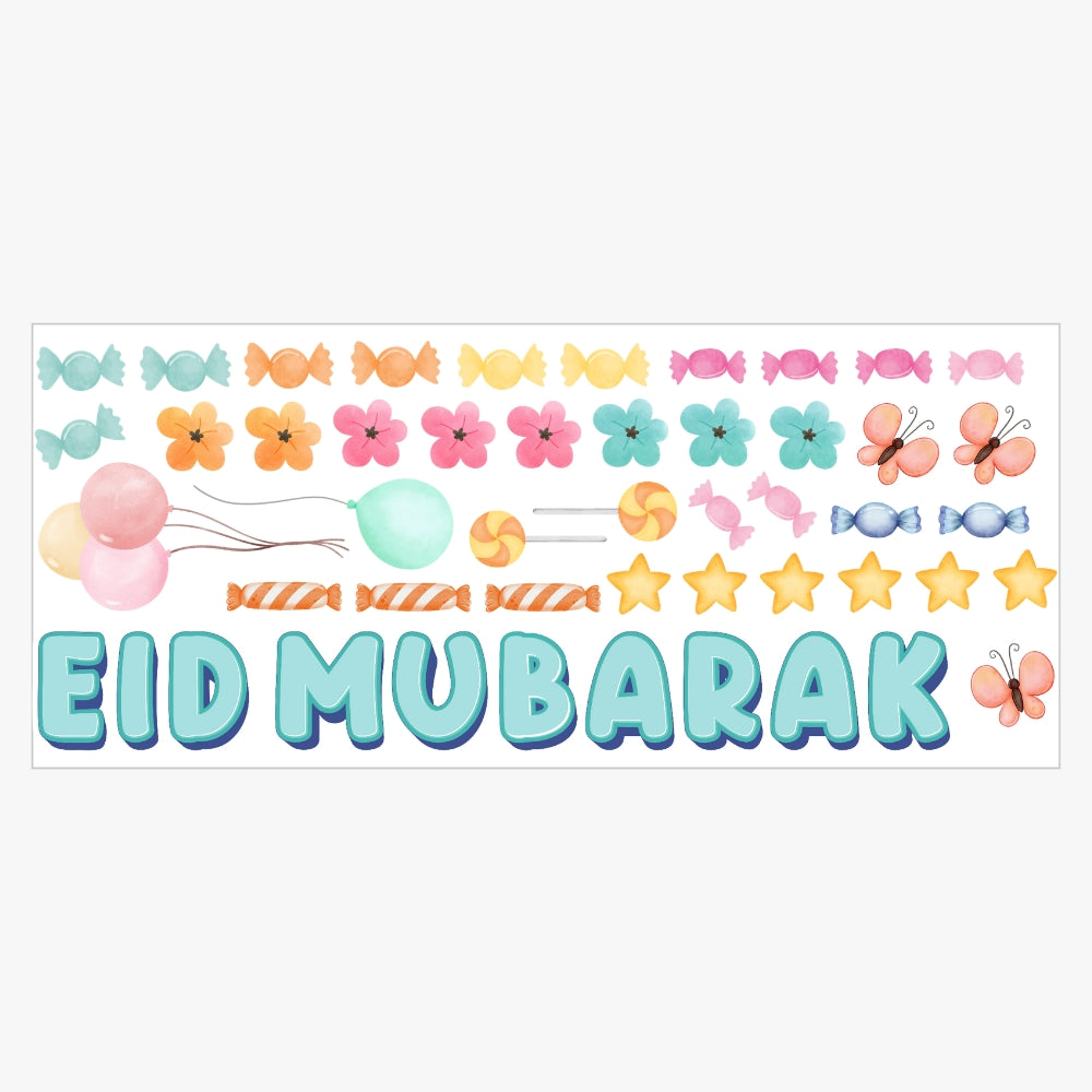 Türsticker/Wandsticker - Eid Mubarak