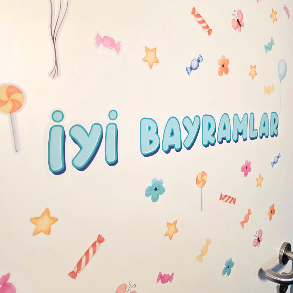 Türsticker/Wandsticker - Iyi Bayramlar